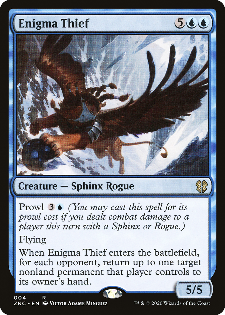 Enigma Thief (ZNC-004) [Zendikar Rising Commander] MTG Single Wizards of the Coast