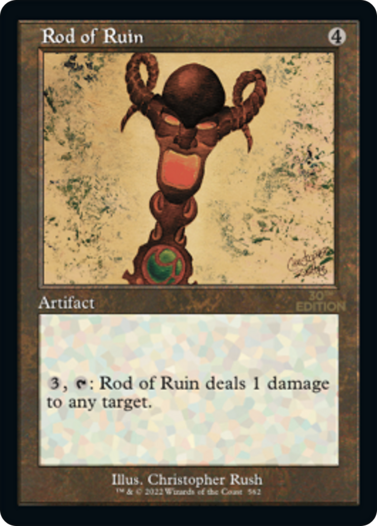 Rod of Ruin (30A-562) [30th Anniversary Edition] MTG Single Wizards of the Coast