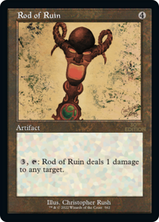 Rod of Ruin (30A-562) [30th Anniversary Edition] MTG Single Wizards of the Coast