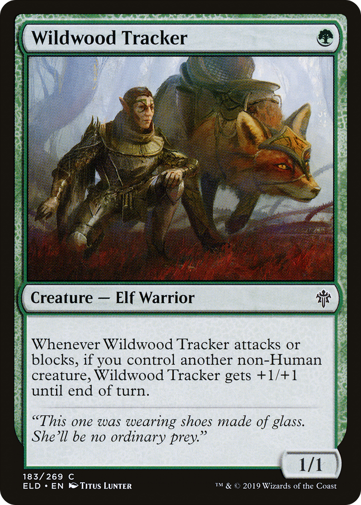 Wildwood Tracker (ELD-183) [Throne of Eldraine] MTG Single Wizards of the Coast
