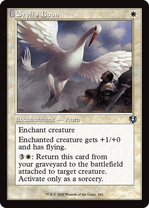 Gryff's Boon (INR-342) [Innistrad Remastered] Foil MTG Single Wizards of the Coast