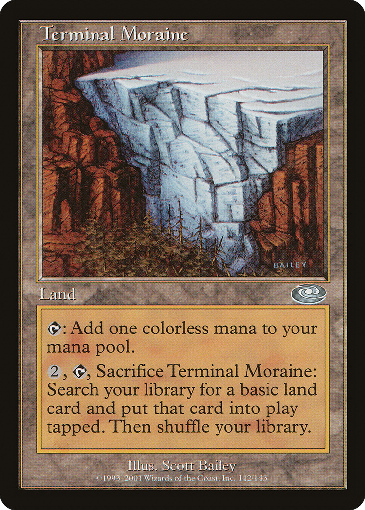 Terminal Moraine (PLS-142) [Planeshift] MTG Single Wizards of the Coast