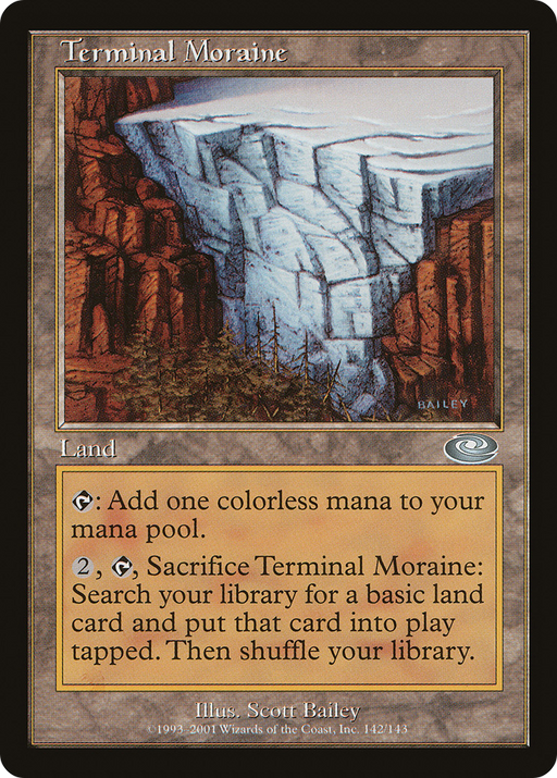 Terminal Moraine (PLS-142) [Planeshift] MTG Single Wizards of the Coast