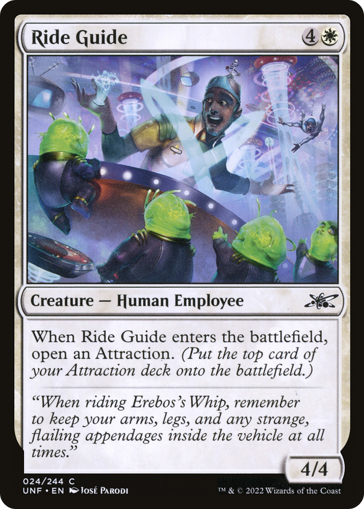 Ride Guide (UNF-024) [Unfinity] MTG Single Wizards of the Coast