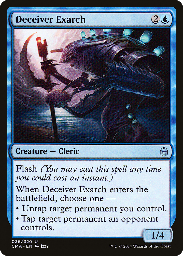 Deceiver Exarch (CMA-036) [Commander Anthology] MTG Single Wizards of the Coast