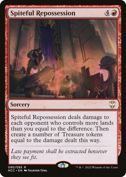 Spiteful Repossession (NCC-090) [New Capenna Commander] MTG Single Wizards of the Coast