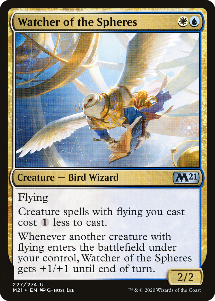 Watcher of the Spheres (M21-227) [Core Set 2021] MTG Single Wizards of the Coast