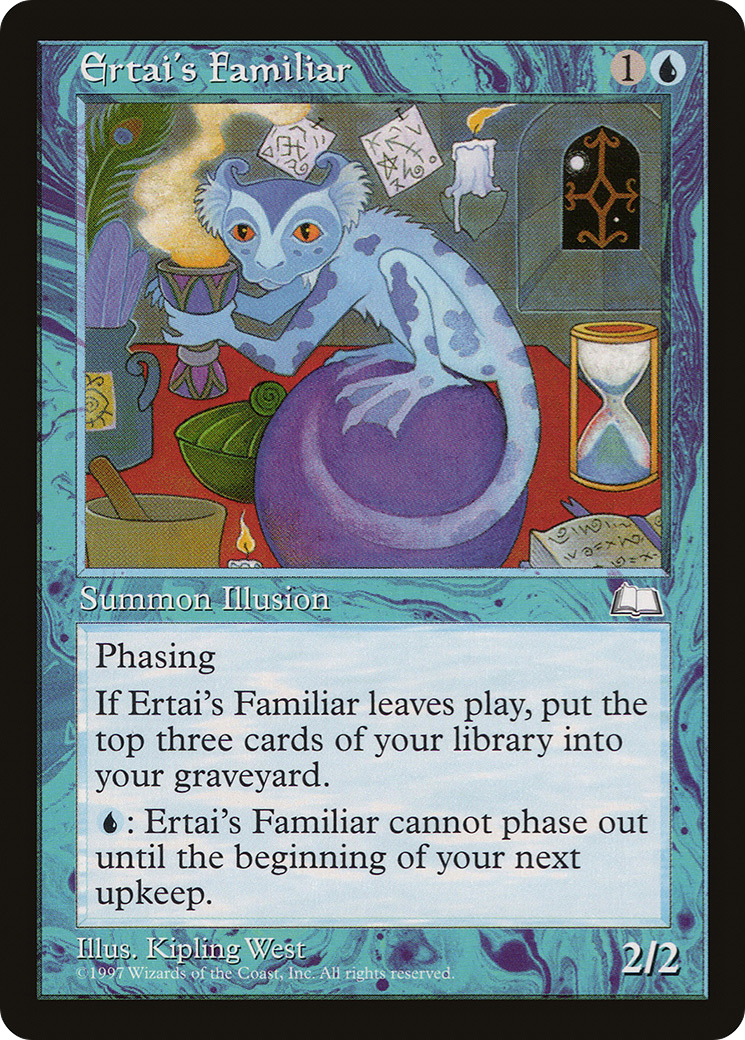 Ertai's Familiar (WTH-038) [Weatherlight] MTG Single Wizards of the Coast