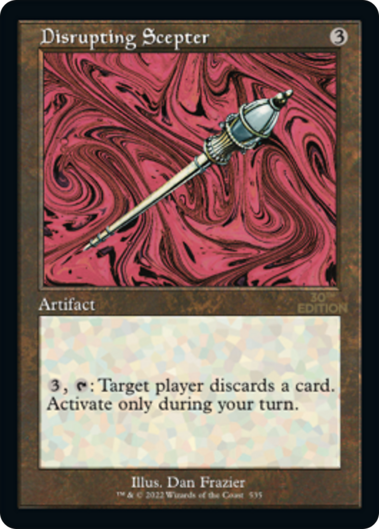 Disrupting Scepter (30A-535) [30th Anniversary Edition] MTG Single Wizards of the Coast