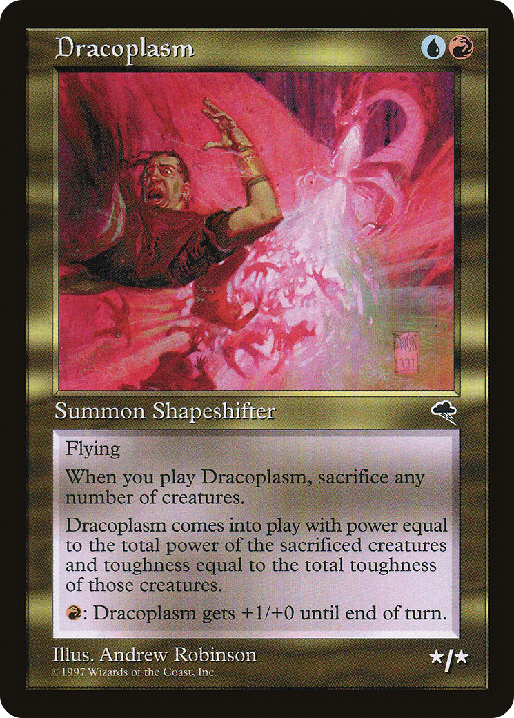 Dracoplasm [Tempest] MTG Single Magic: The Gathering   