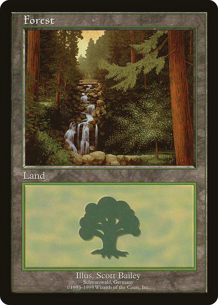 Forest - Schwarzwald (EURO-001) [Misc] European Land Program MTG Single Wizards of the Coast