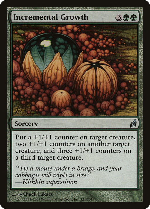 Incremental Growth (LRW-221) [Lorwyn] MTG Single Wizards of the Coast