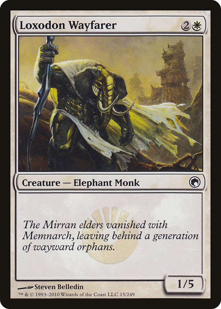 Loxodon Wayfarer (SOM-015) [Scars of Mirrodin] MTG Single Wizards of the Coast
