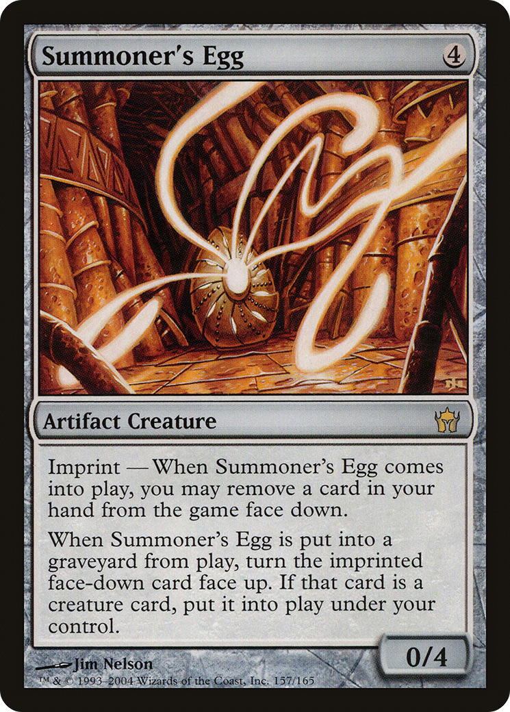 Summoner's Egg (5DN-157) [Fifth Dawn] MTG Single Wizards of the Coast