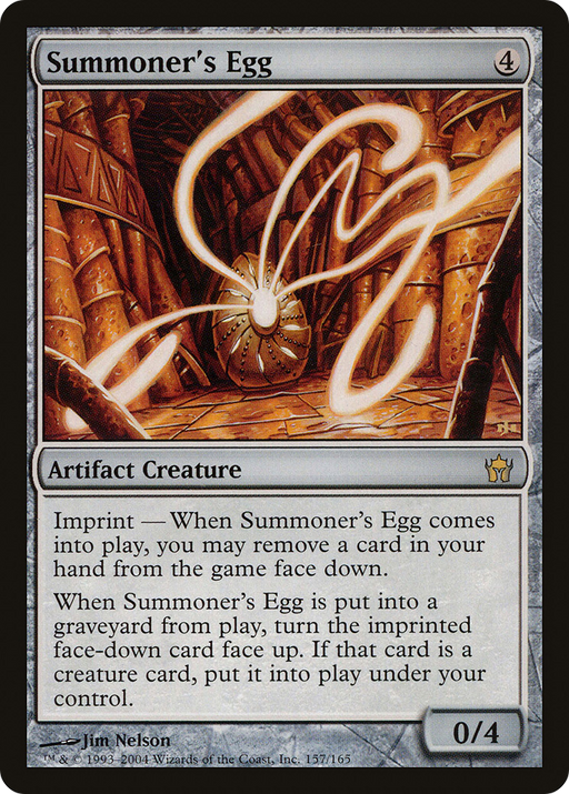 Summoner's Egg (5DN-157) [Fifth Dawn] MTG Single Wizards of the Coast