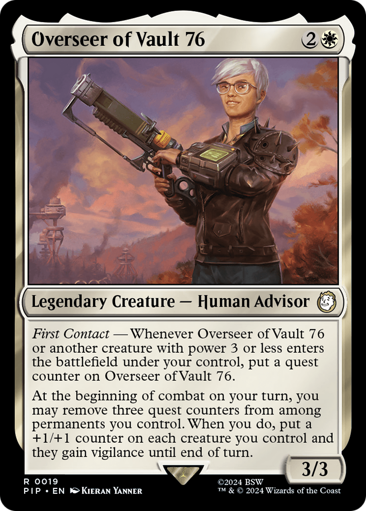Overseer of Vault 76 (PIP-019) [Fallout] MTG Single Wizards of the Coast