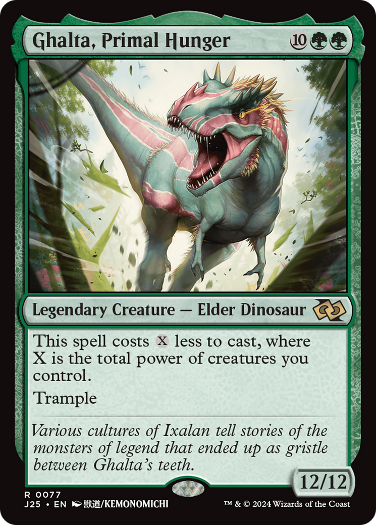 Ghalta, Primal Hunger (Anime) (J25-077) [Foundations Jumpstart] MTG Single Wizards of the Coast
