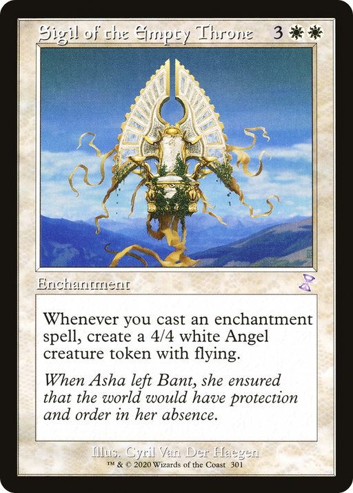 Sigil of the Empty Throne (TSR-301) [Time Spiral Remastered] MTG Single Wizards of the Coast