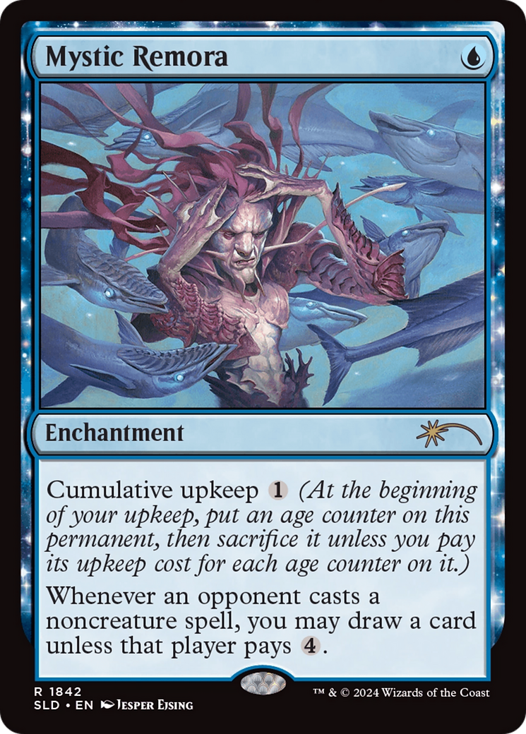Mystic Remora (SLD-1842) [Secret Lair] Drop: MTG Single Wizards of the Coast