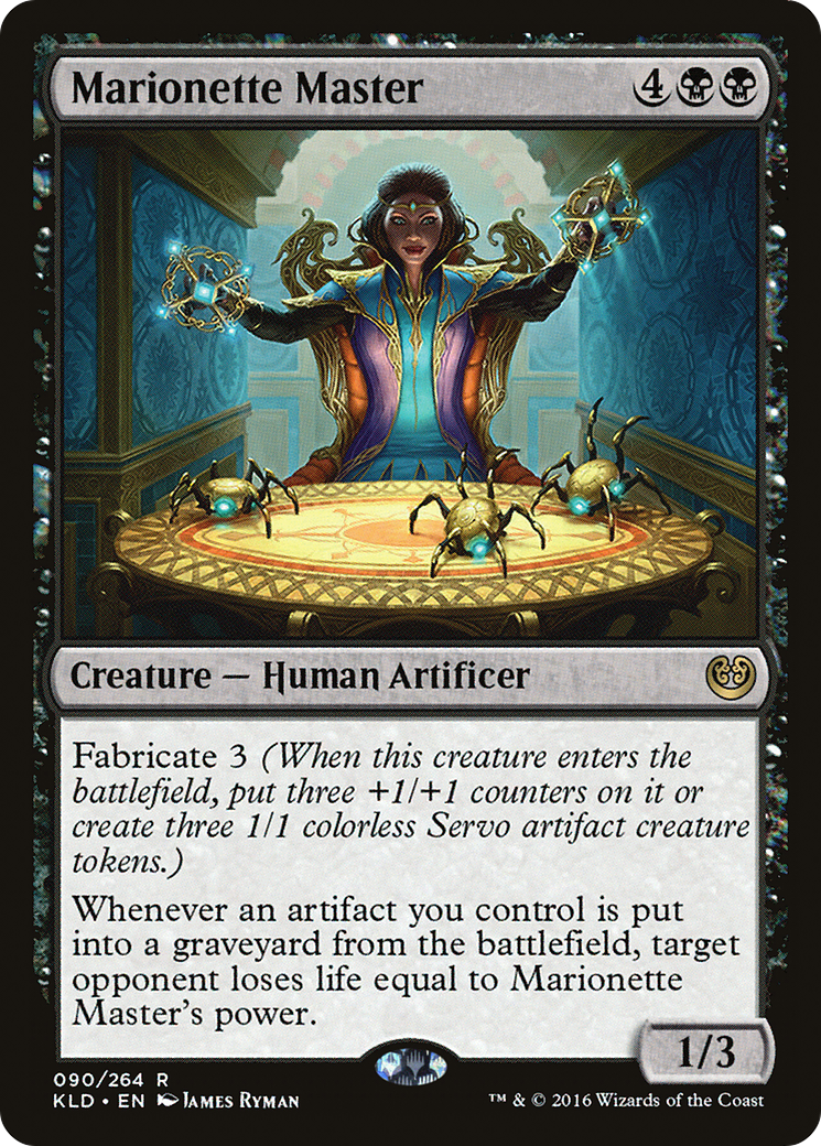 Marionette Master (KLD-090) [Kaladesh] Foil MTG Single Wizards of the Coast