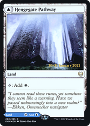 Hengegate Pathway (PRE-260) [Kaldheim Promos] Foil MTG Single Wizards of the Coast