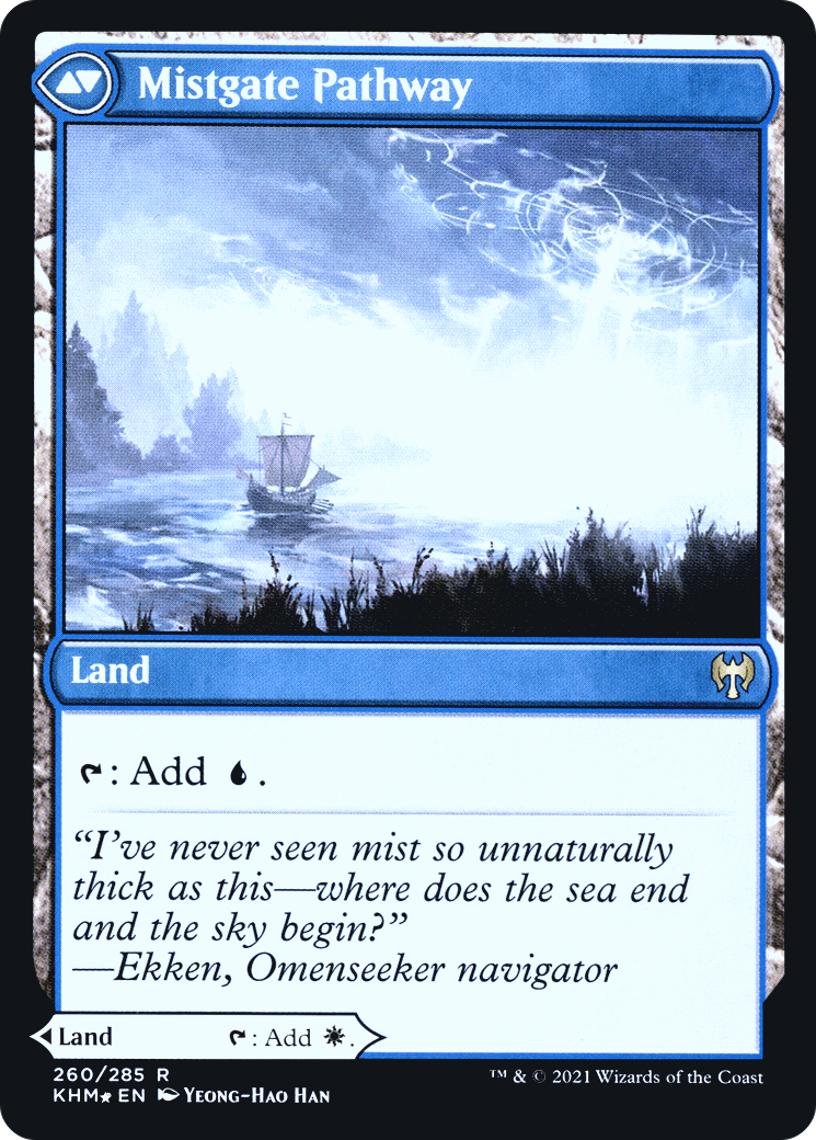 Hengegate Pathway (PRE-260) [Kaldheim Promos] Foil MTG Single Wizards of the Coast