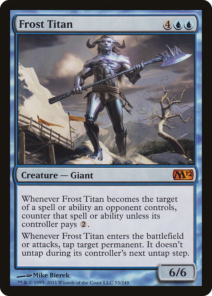 Frost Titan (M12-055) [Magic 2012] MTG Single Wizards of the Coast