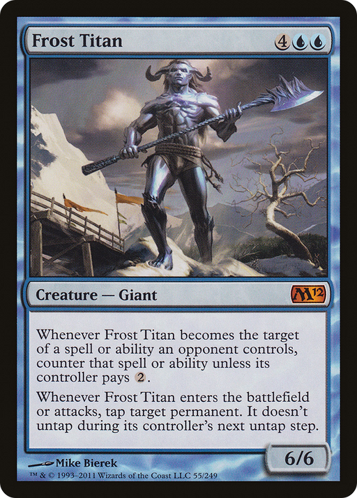 Frost Titan (M12-055) [Magic 2012] MTG Single Wizards of the Coast