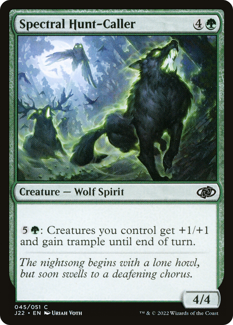 Spectral Hunt-Caller (J22-045) [Jumpstart 2022] MTG Single Wizards of the Coast