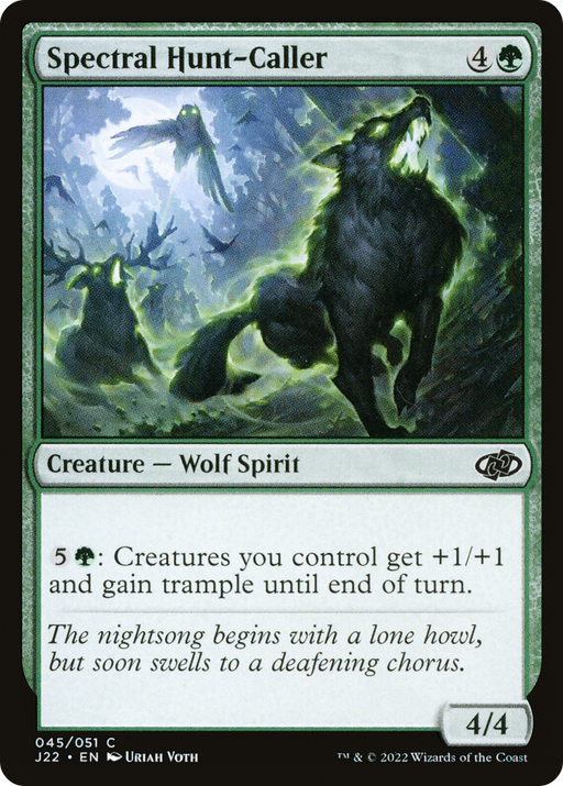 Spectral Hunt-Caller (J22-045) [Jumpstart 2022] MTG Single Wizards of the Coast