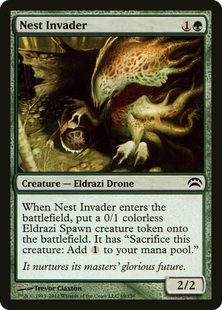 Nest Invader (PC2-069) [Misc] Planechase 2012 Foil MTG Single Wizards of the Coast