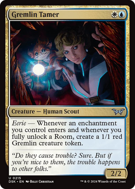 Gremlin Tamer (DSK-215) [Duskmourn: House of Horror] MTG Single Wizards of the Coast