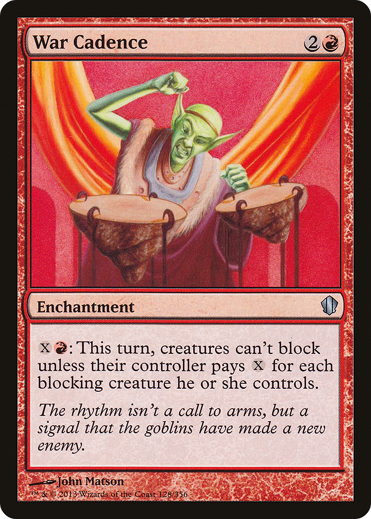 War Cadence (C13-128) [Commander 2013] MTG Single Wizards of the Coast