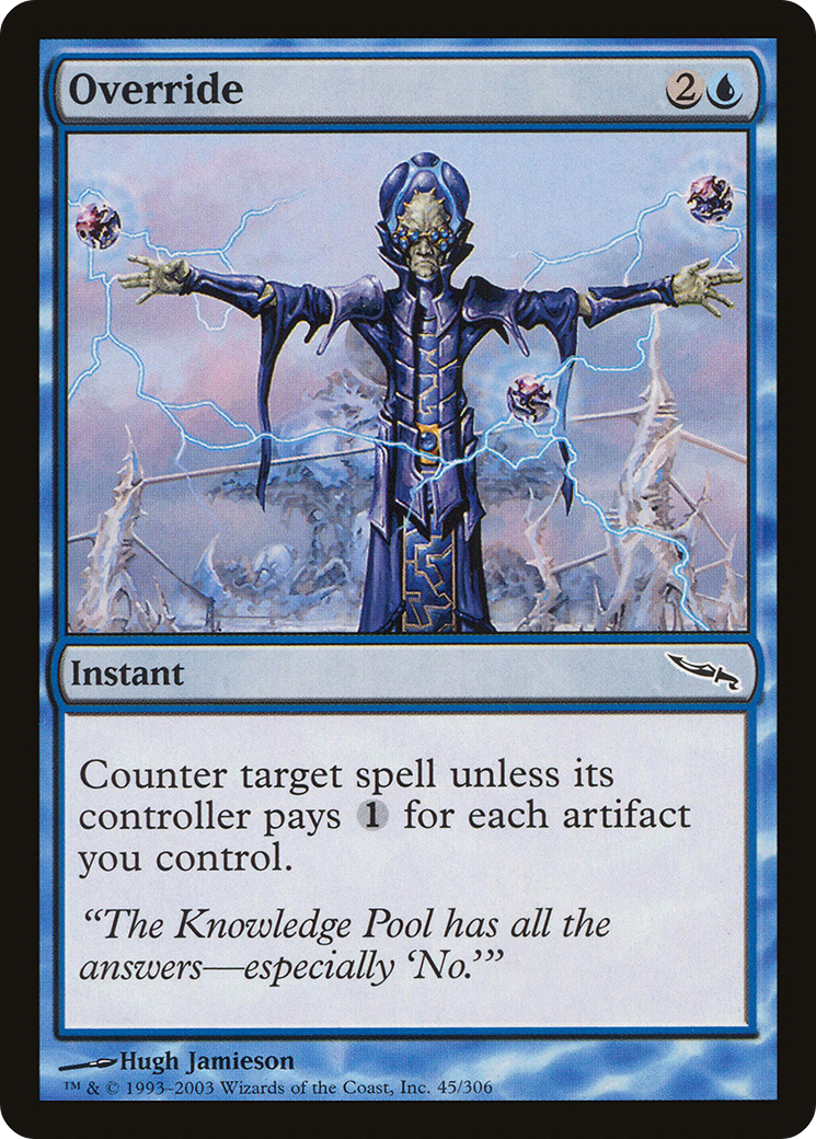 Override (MRD-045) [Mirrodin] MTG Single Wizards of the Coast