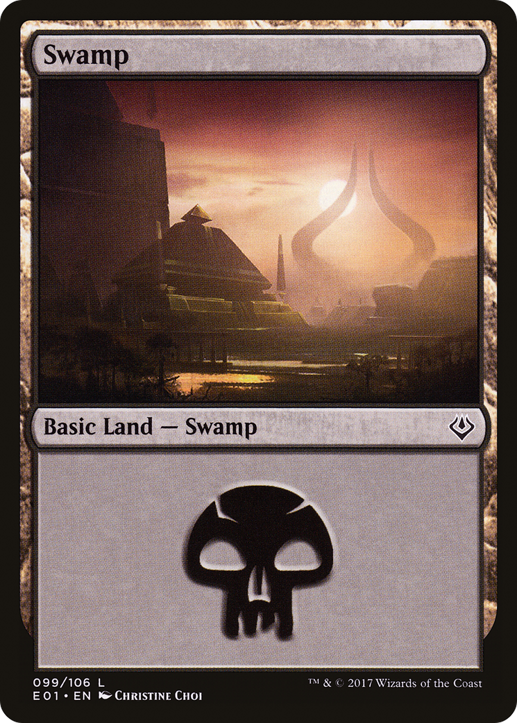 Swamp (099) (AC2-099) [Misc] Archenemy: Nicol Bolas MTG Single Wizards of the Coast