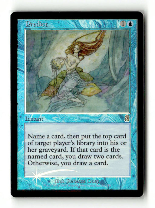 Predict [Odyssey] Foil - Scan (LB-100) High End MTG Single Magic: The Gathering