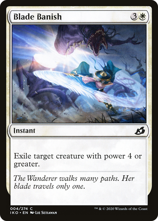 Blade Banish (IKO-004) [Ikoria: Lair of Behemoths] MTG Single Wizards of the Coast