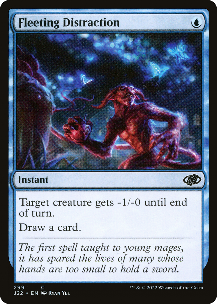 Fleeting Distraction (J22-299) [Jumpstart 2022] MTG Single Wizards of the Coast