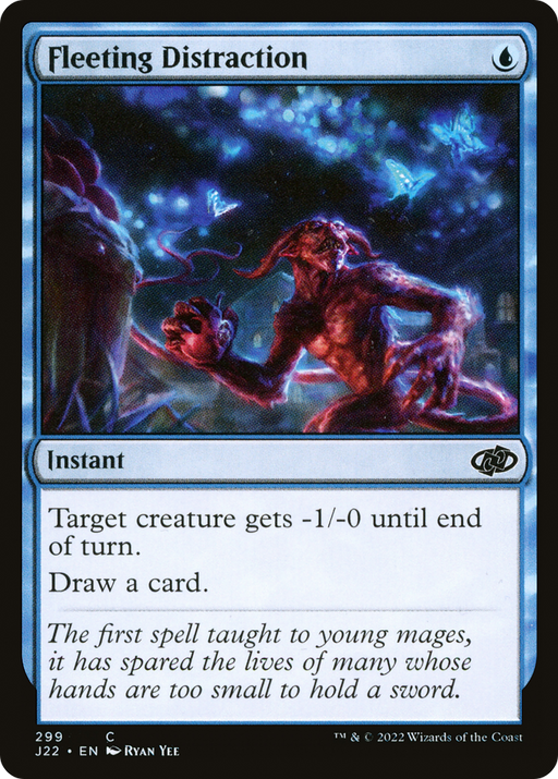 Fleeting Distraction (J22-299) [Jumpstart 2022] MTG Single Wizards of the Coast