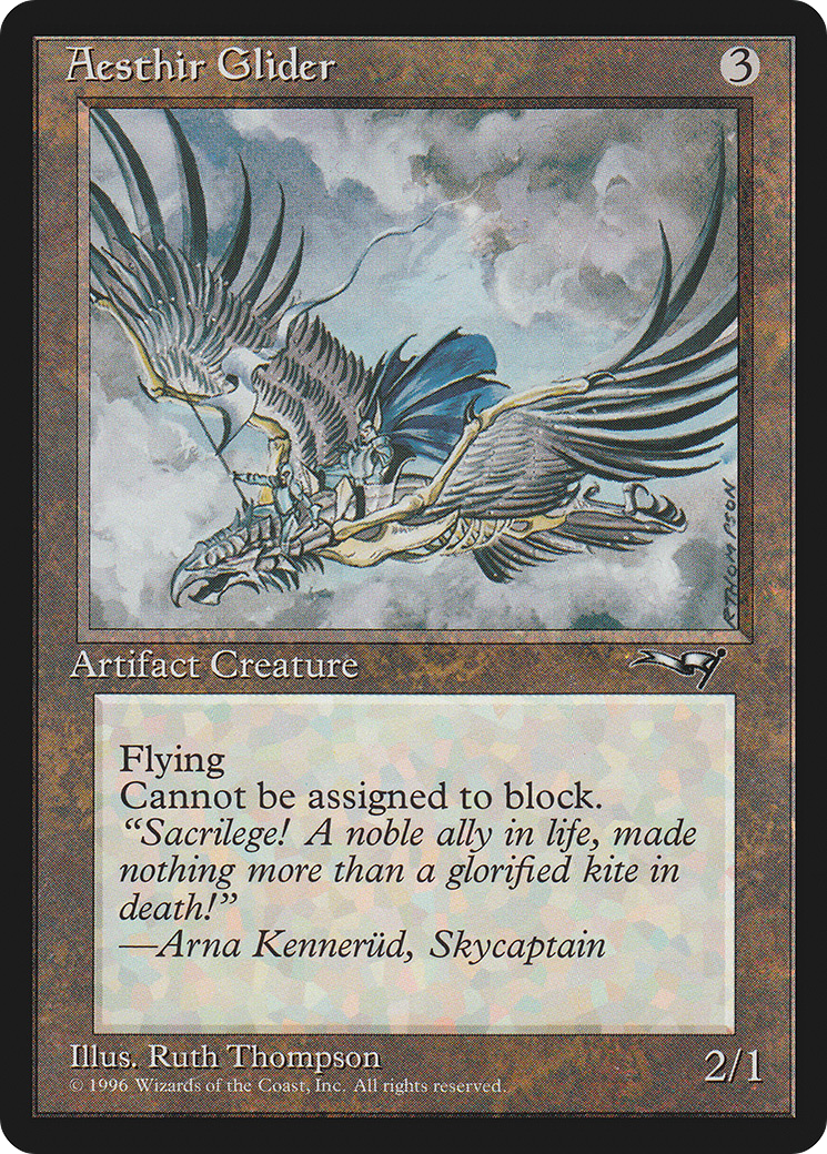 Aesthir Glider (ALL-116A) [Alliances] MTG Single Wizards of the Coast