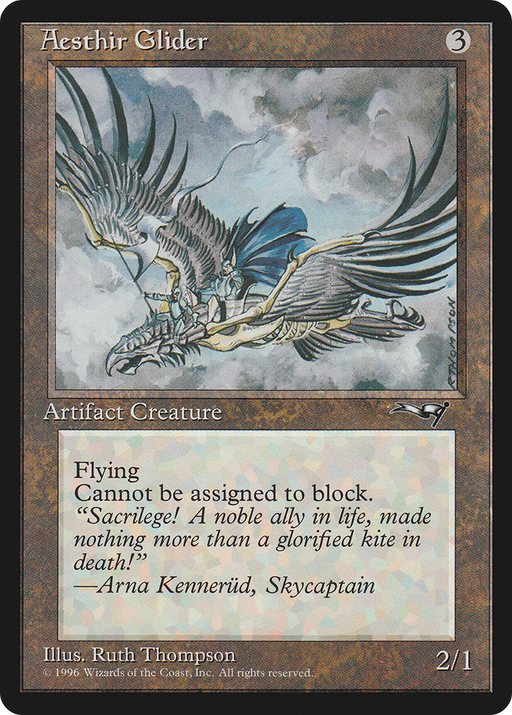 Aesthir Glider (ALL-116A) [Alliances] MTG Single Wizards of the Coast