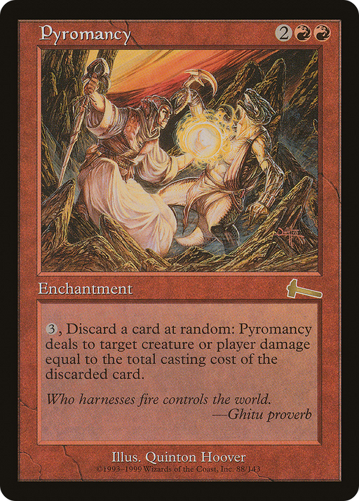 Pyromancy (ULG-088) [Urza's Legacy] MTG Single Wizards of the Coast