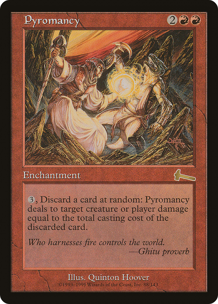 Pyromancy (ULG-088) [Urza's Legacy] Foil MTG Single Wizards of the Coast