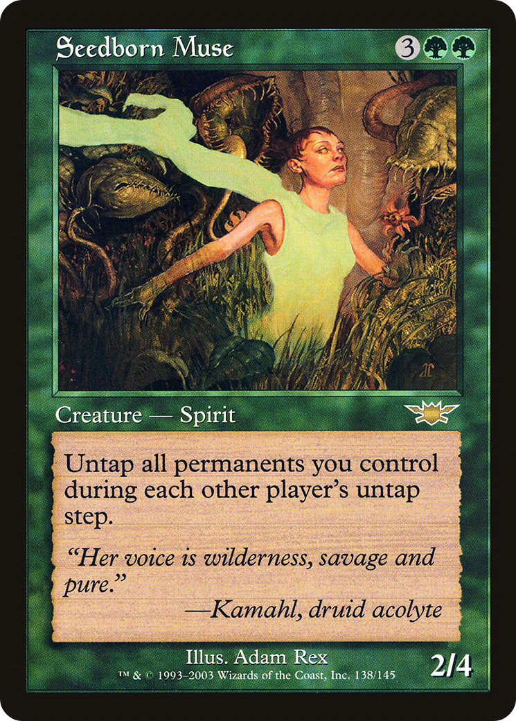 Seedborn Muse (LGN-138) [Legions] MTG Single Wizards of the Coast