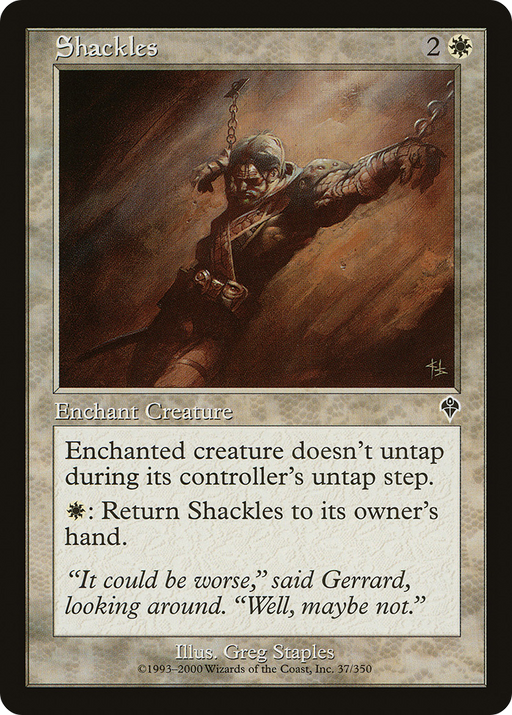 Shackles (INV-037) [Invasion] MTG Single Wizards of the Coast