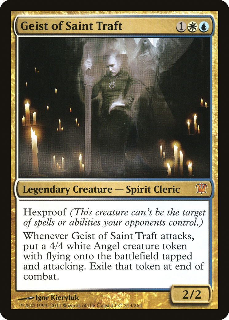 Geist of Saint Traft (ISD-213) [Innistrad] Foil MTG Single Wizards of the Coast