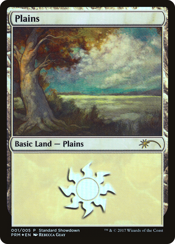 Plains (Rebecca Guay) (SSP-001) [XLN Standard Showdown] Foil MTG Single Wizards of the Coast