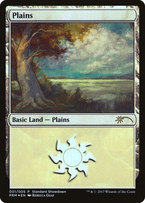 Plains (Rebecca Guay) (SSP-001) [XLN Standard Showdown] Foil MTG Single Wizards of the Coast