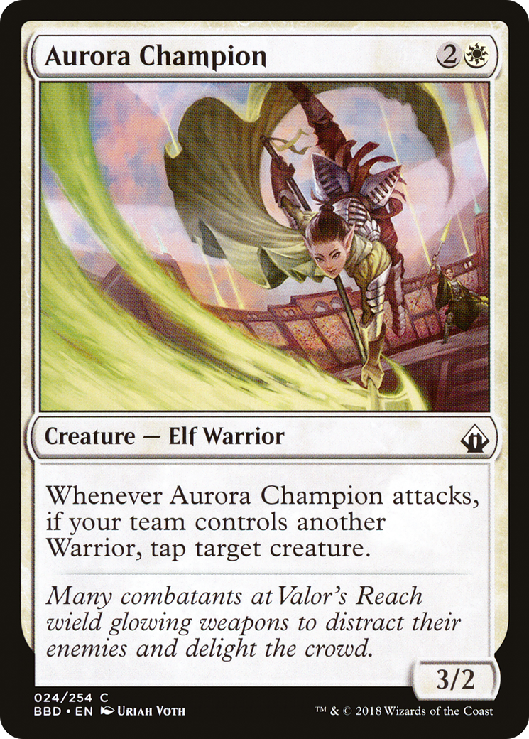 Aurora Champion (BBD-024) [Battlebond] MTG Single Wizards of the Coast