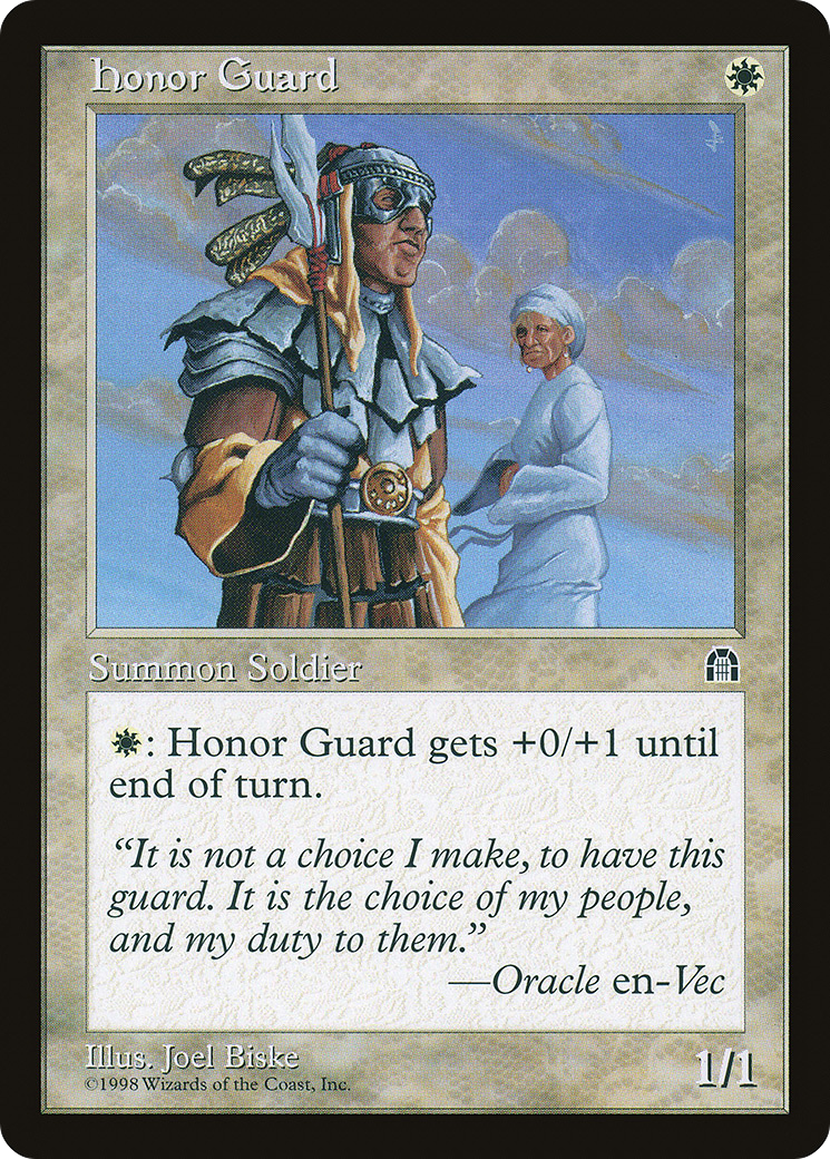 Honor Guard (STH-007) [Stronghold] MTG Single Wizards of the Coast